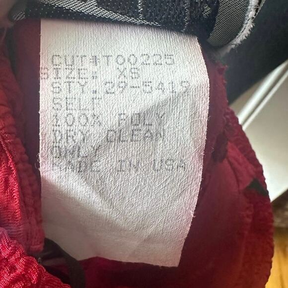 Vintage Tadashi Shoji Red Bandage Bodycon Cocktail Dress - Picture 7 of 7